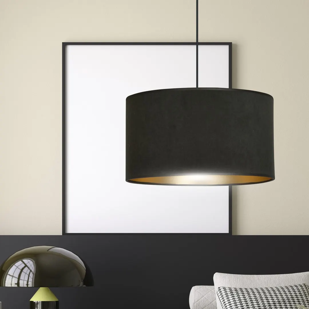Lampa wisząca HILDE 1 czarny — zdjęcie 7