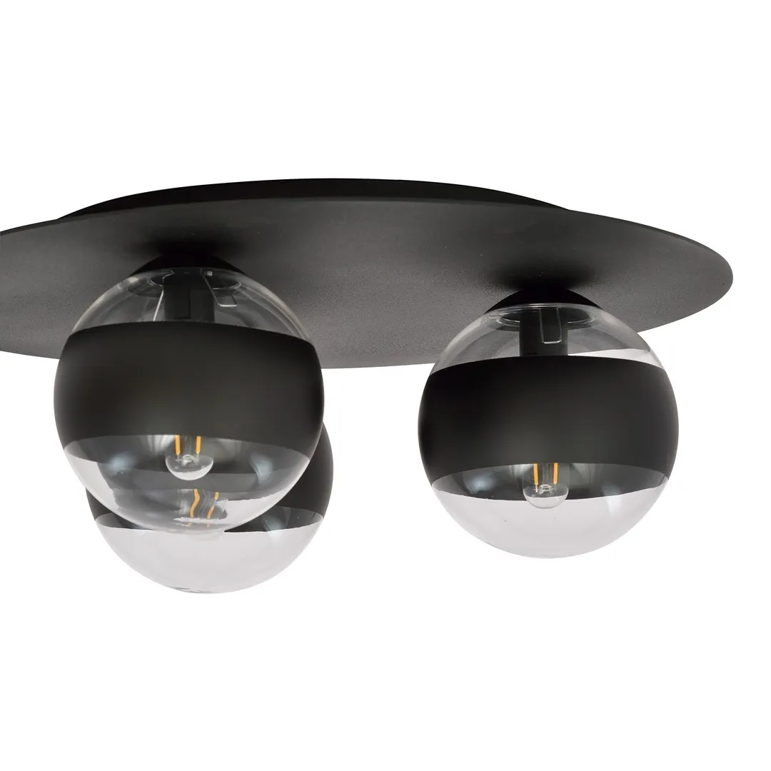 Lampa sufitowa SOLAR Czarny 1129/3 - 1129/3