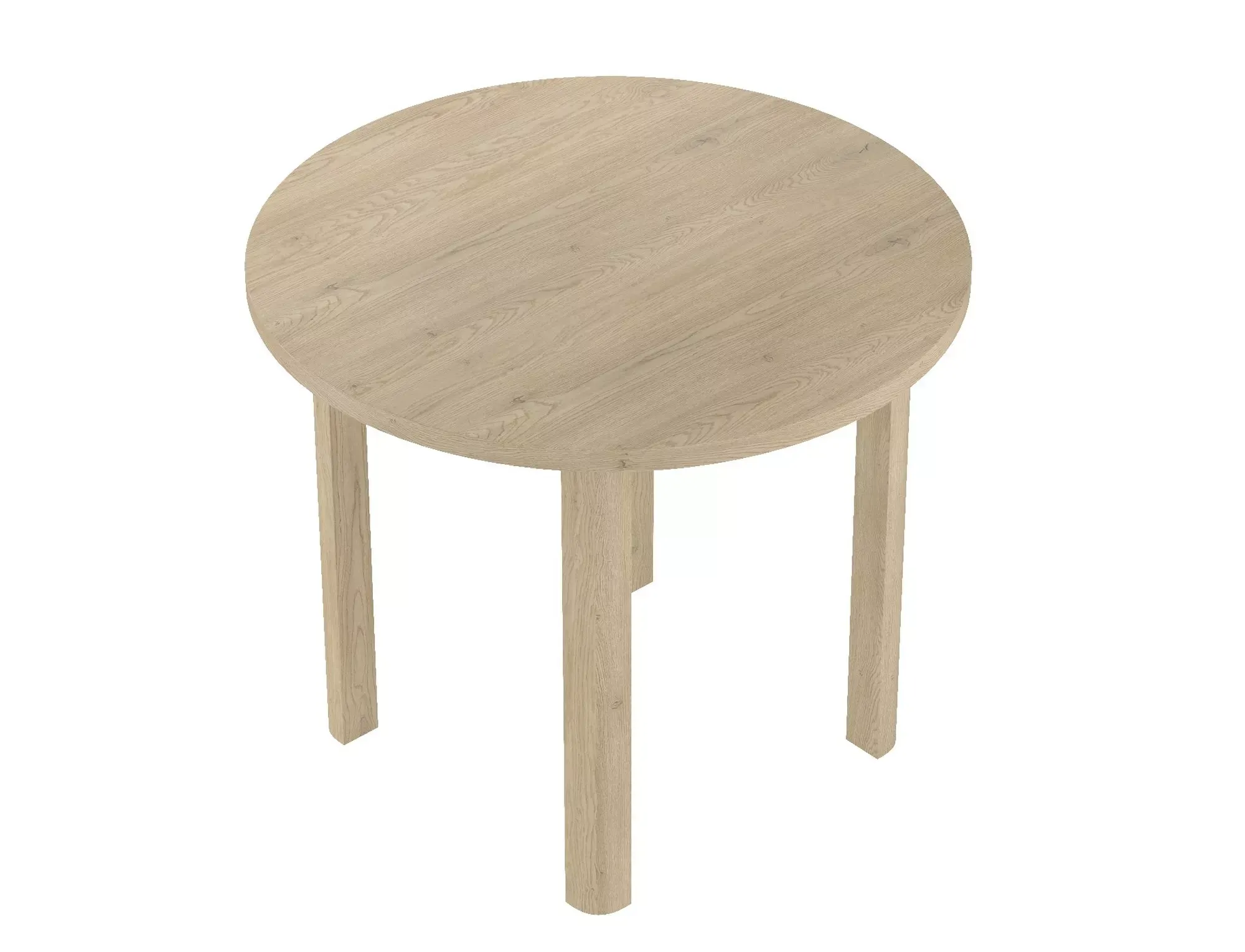 Stół jadalniany ADAM okrągły 80 cm dąb cremona torro - ADAMDCTFI80