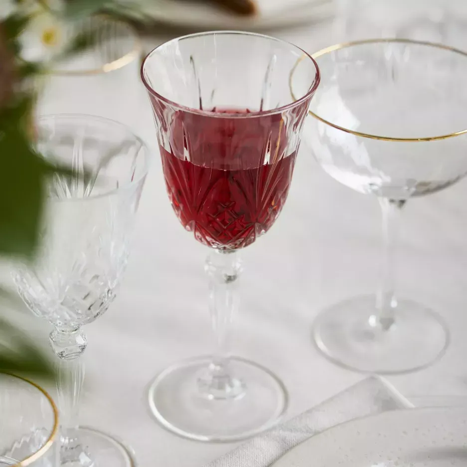 Kieliszki do czerwonego wina MELODIA 270 ml zestaw 4 szt. taransparentne — zdjęcie 9
