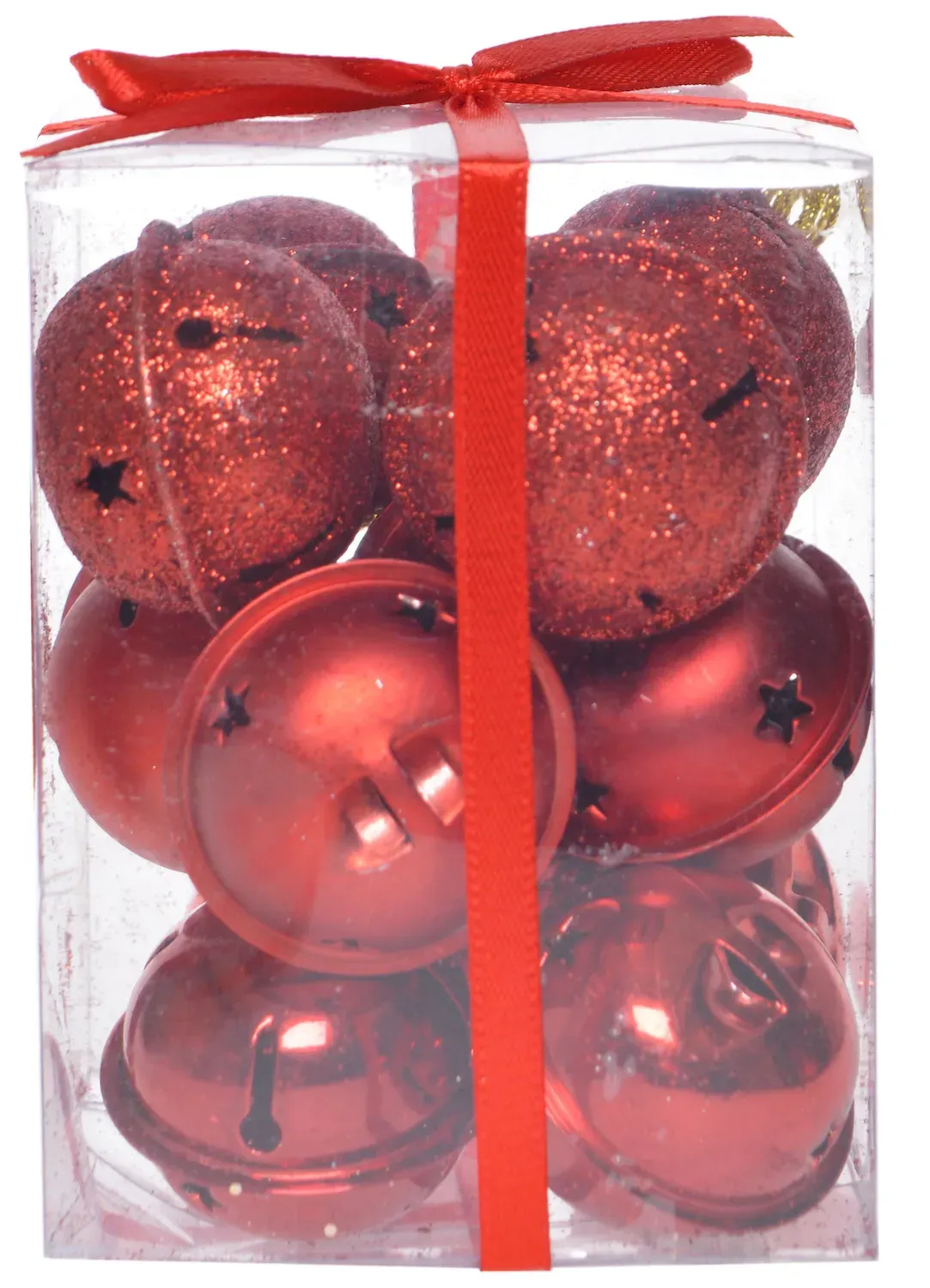 Komplet 12 dzwonków czerwonych 5354 Komplet 12 dzwonków czerwonych 5354