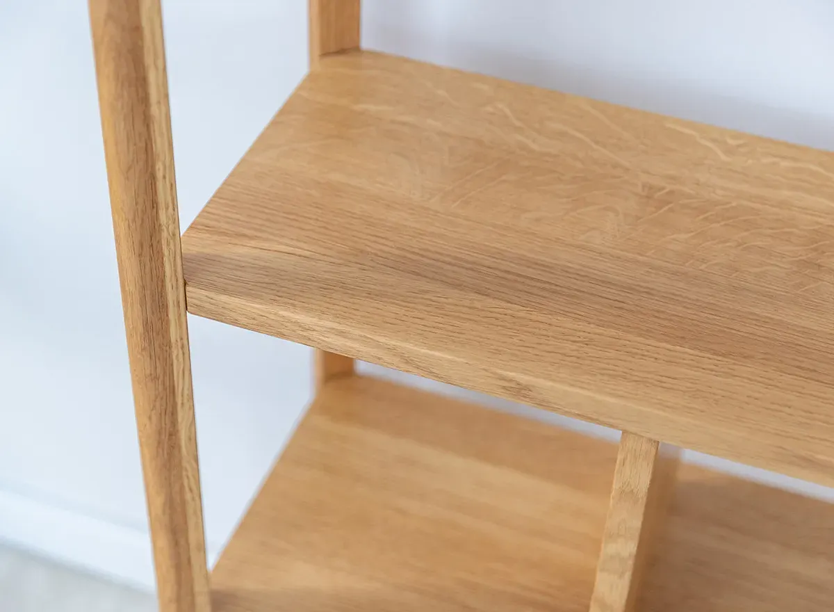 Regał dębowy duży CAMPI dąb olejowany - KULCA07