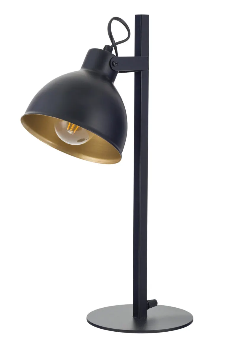 Lampa stołowa MARS czarno-złota