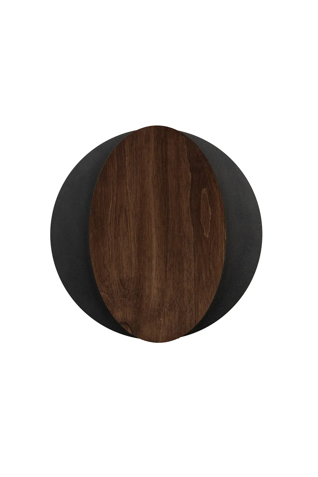 Kinkiet OVO czarno-brązowy