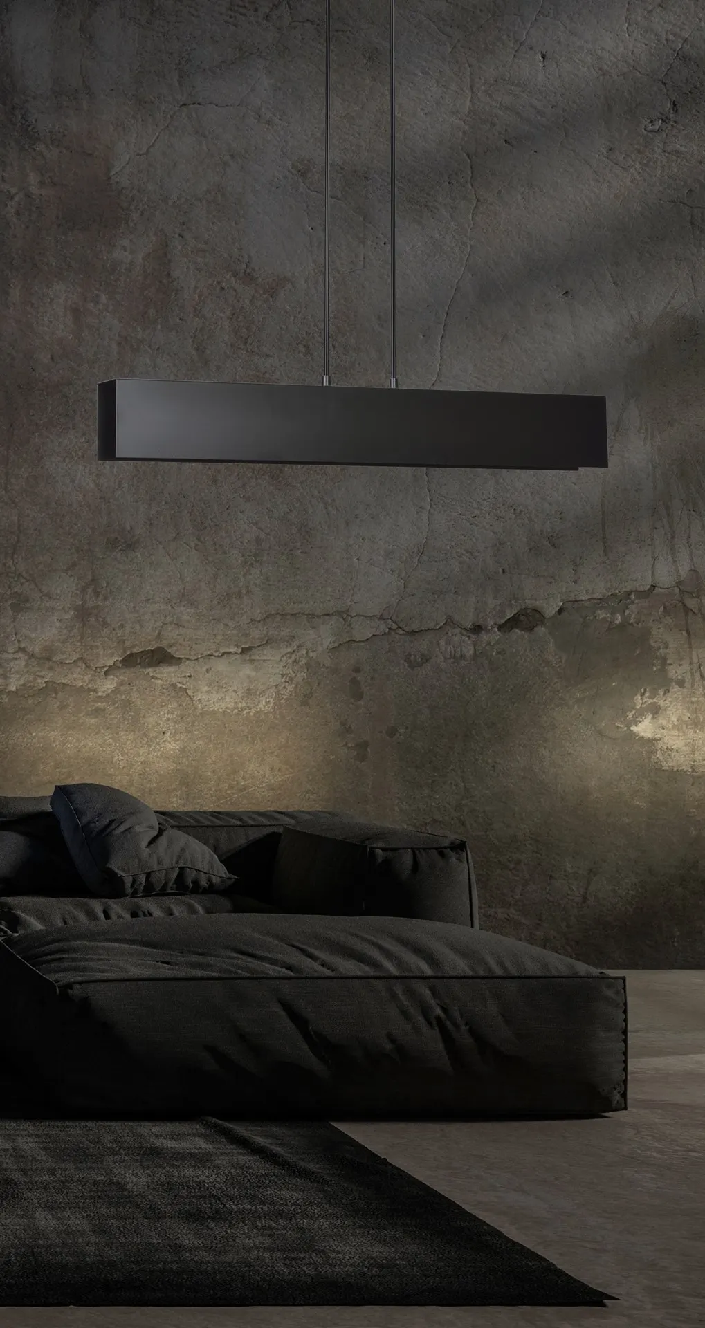 Lampa wisząca GENTOR 3 czarny — zdjęcie 4