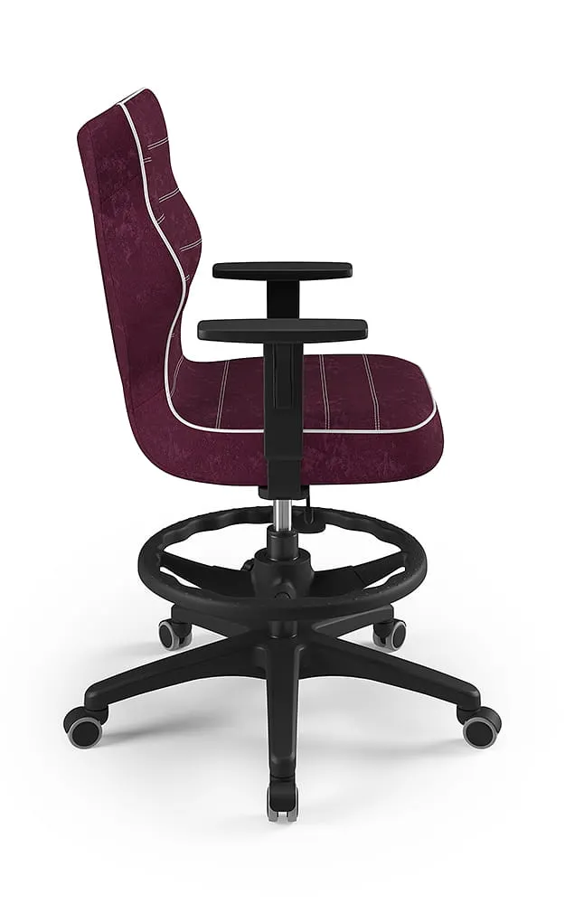 Krzesło młodzieżowe Duo czarny Visto 07 rozmiar 6 WK+P - CD-D-6-B-C-VS07