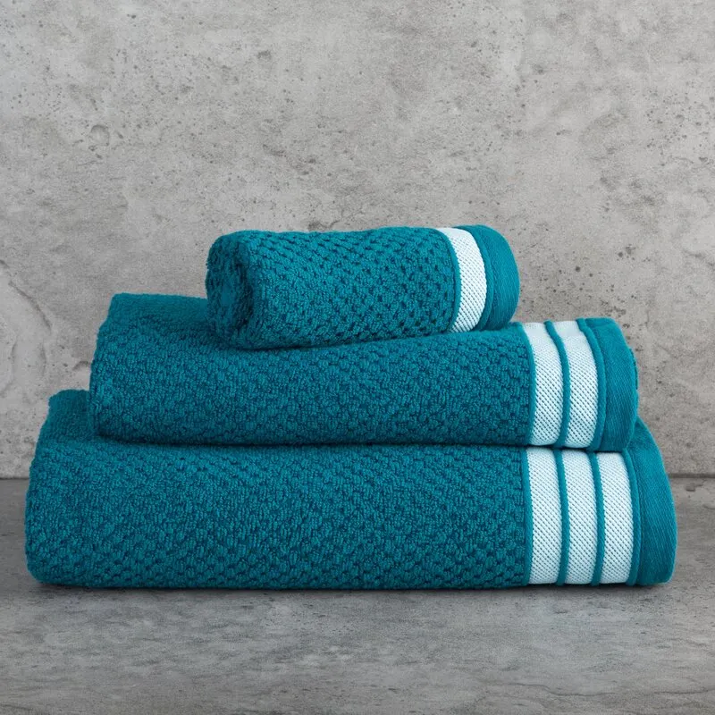 RĘCZNIK MADLEN (06) 70 X 140 CM CIEMNOTURKUSOWY - EU_454920