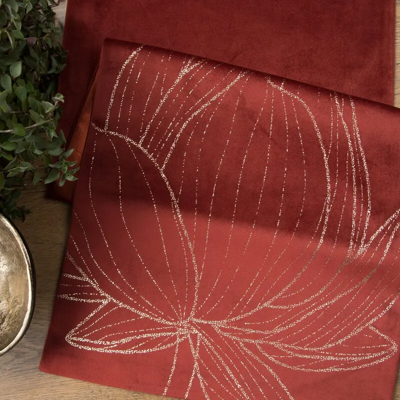 OBRUS BLINK 12 35 X 140 CM CEGLASTY - EU_389242