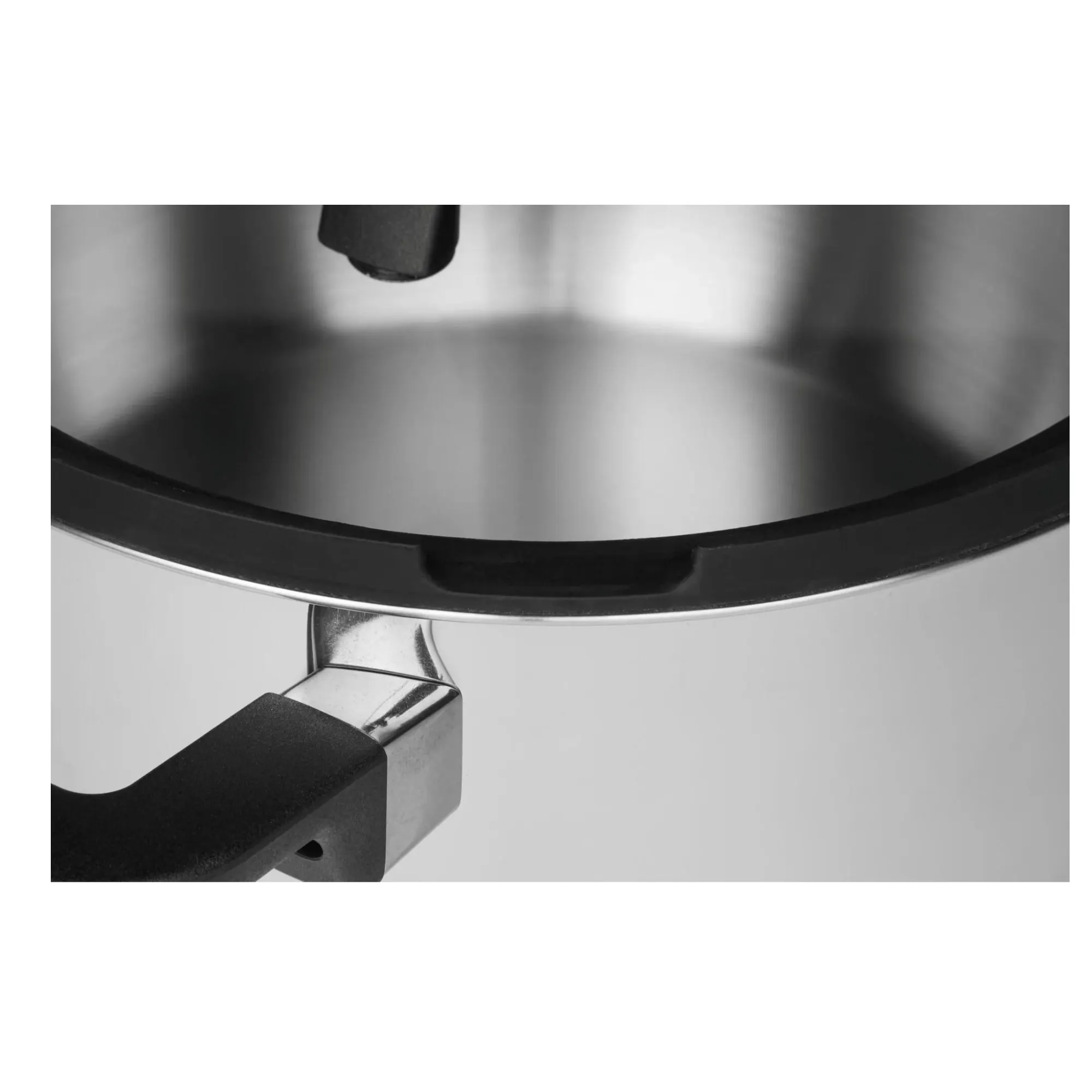 wlacznik, garnek, pokrywa, stal, materiał