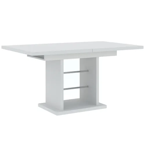 Stół rozkładany VIRON 90x150(190) biały Meble, Tabela, Stół do jadalni, Stolik kawowy, Biurko