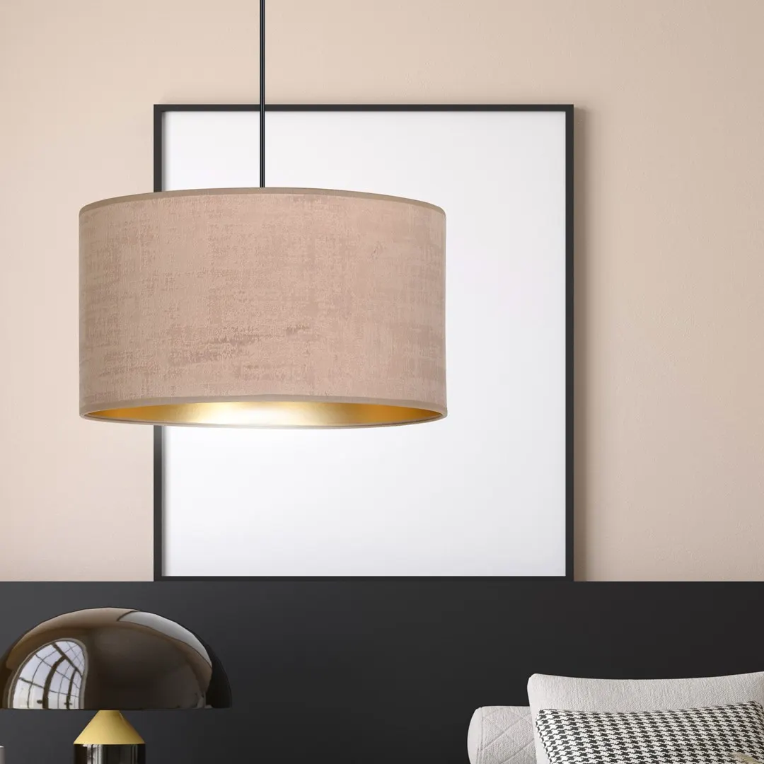 Lampa wisząca HILDE 1 czarny różowy — zdjęcie 9