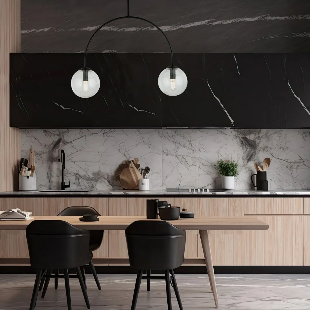 Żyrandol ARCHI Czarny 1286/2 - 1286/2