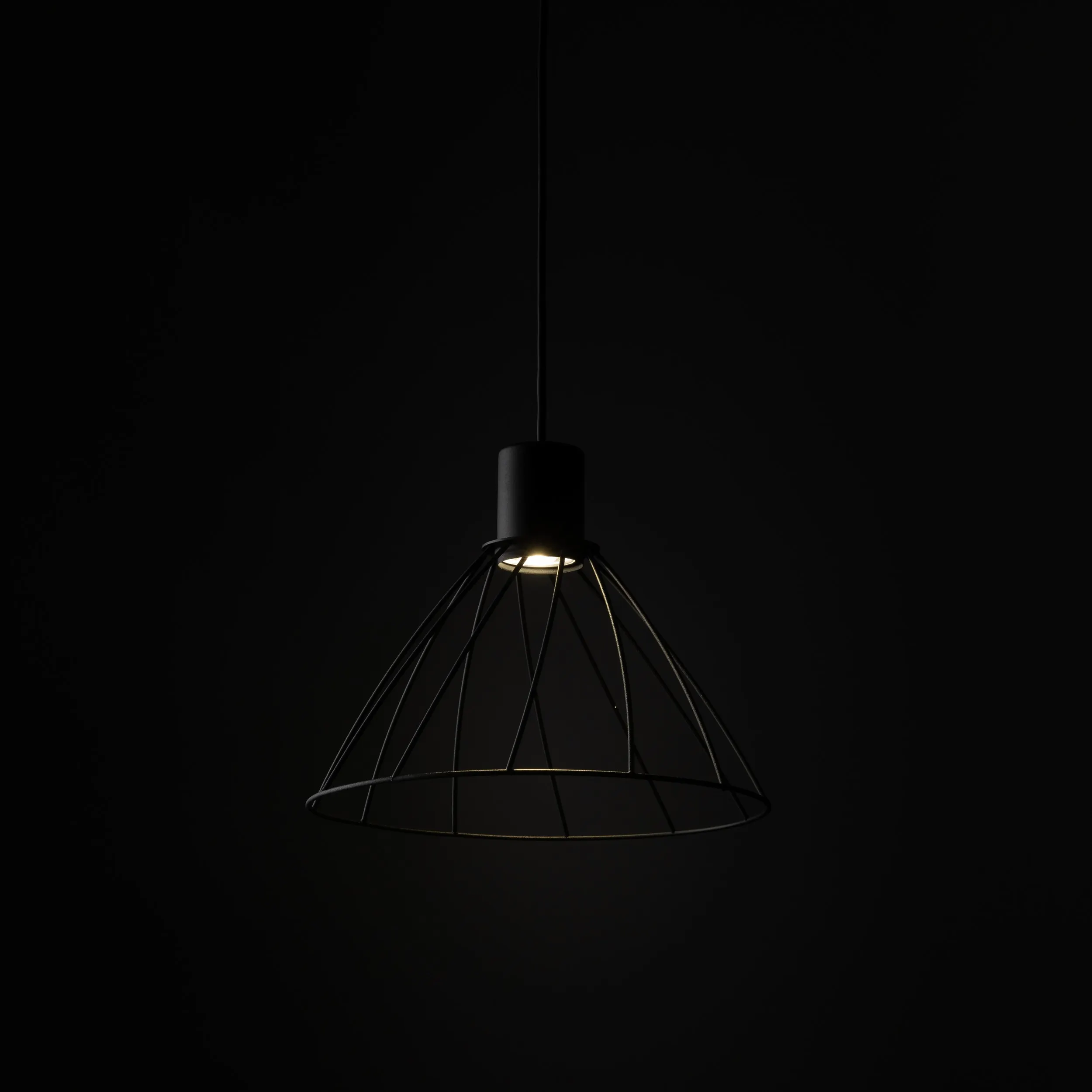 Lampa wisząca MODESTO czarna 165x29cm - TK_10160