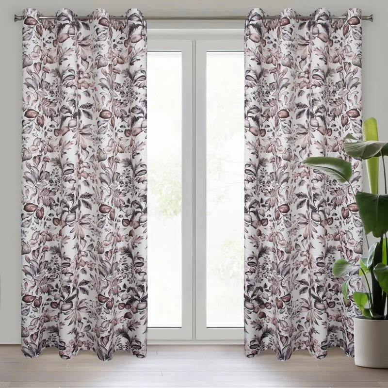 ZASŁONA GOTOWA HANA 140 X 250 CM BIAŁY ZASŁONA GOTOWA HANA 140 X 250 CM BIAŁY