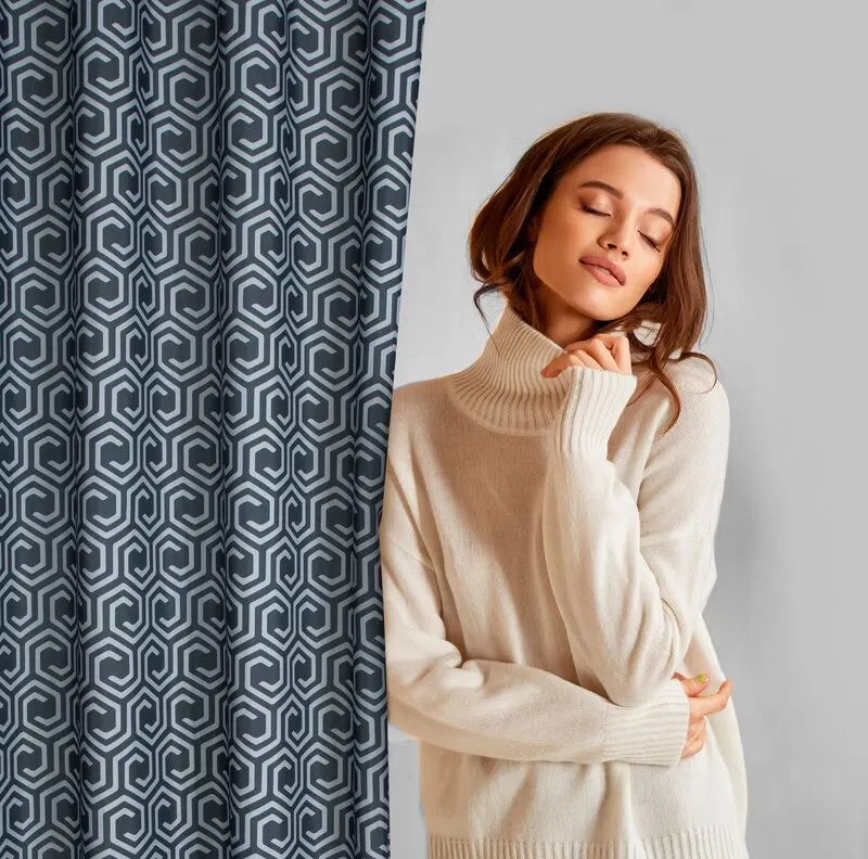 ZASŁONA JULIET D91 140X250 CM GRAFITOWY - EU_389865