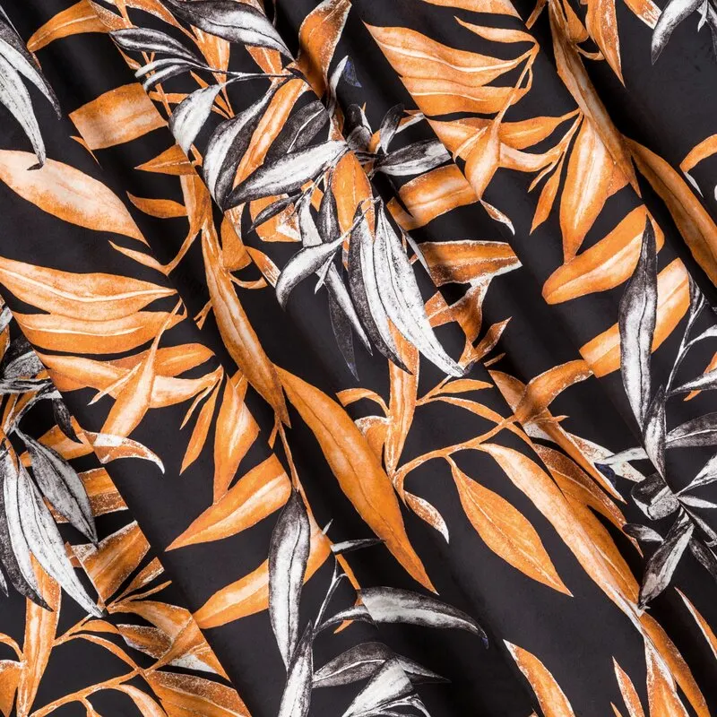 ZASŁONA GOTOWA ZOJA NA TAŚMIE 140 X 270 CM CZARNY - EU_385817