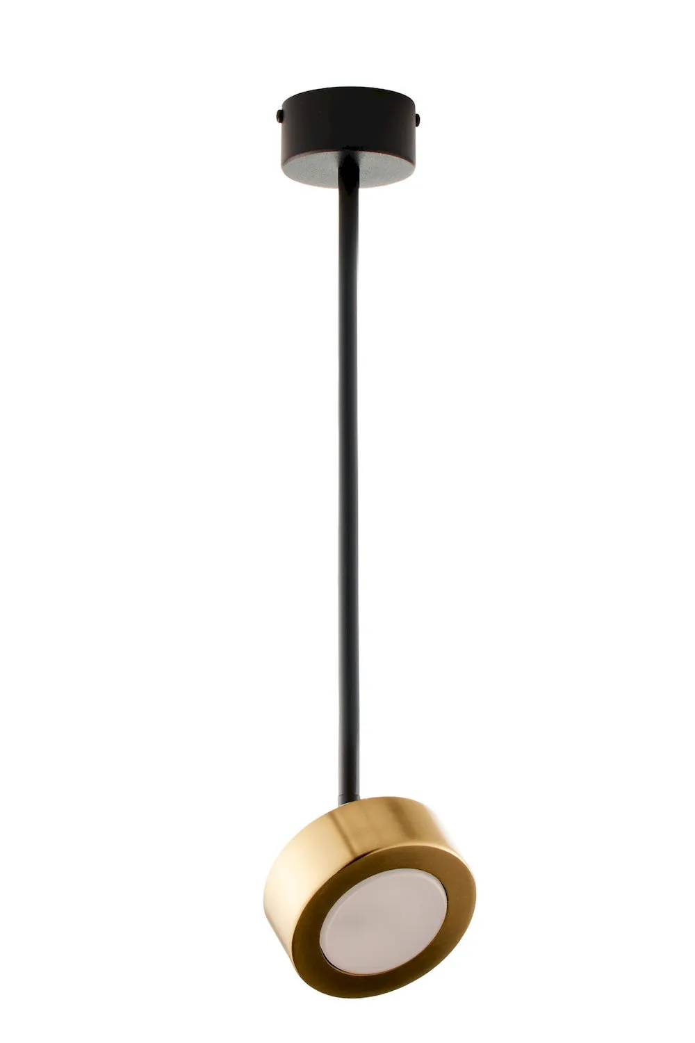 kinkiet, lampa wisząca, metal, złoty, okrągła oprawa