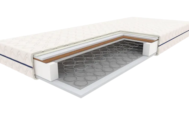 Materac sprężynowy POLARIS 100X200 pianka komfortowa + kokos