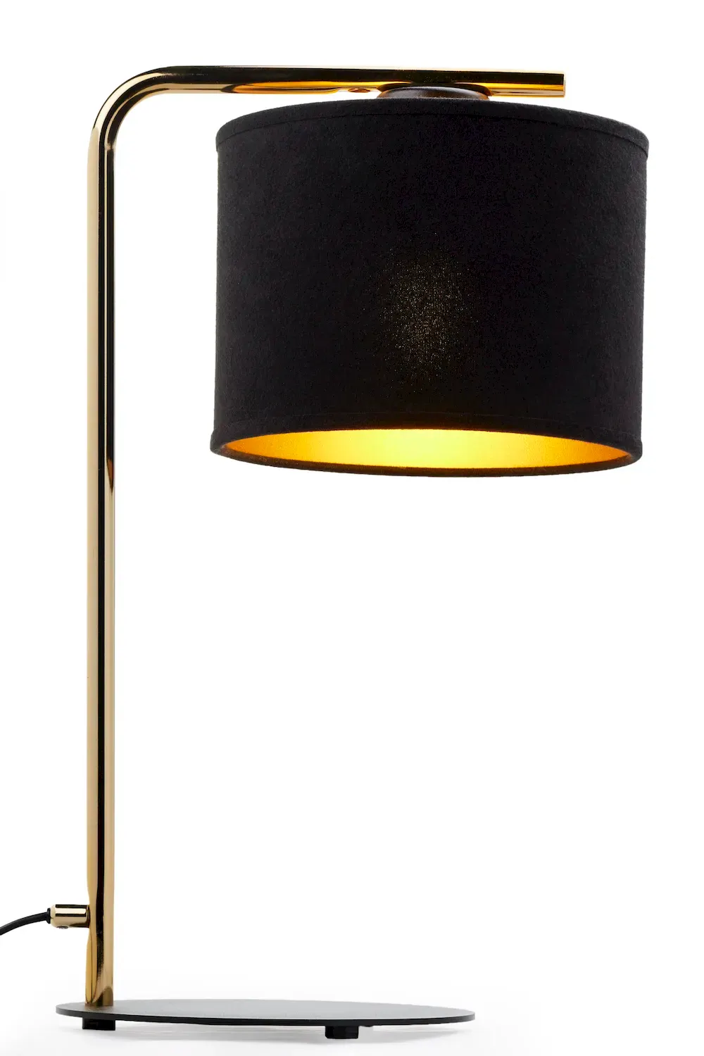 Lampka nocna ARIEL złoty szczotkowany czarny - SI_41629SI_