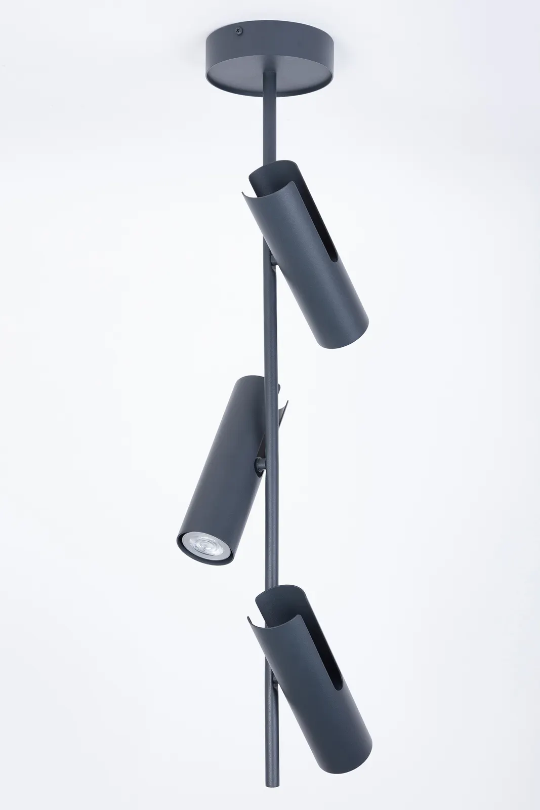 Plafon stalowy LEDA 3 grafit - SI_41156