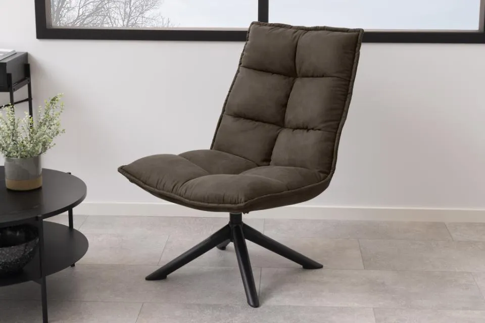 Fotel NESSIE obrotowy Antracyt - 0000087478