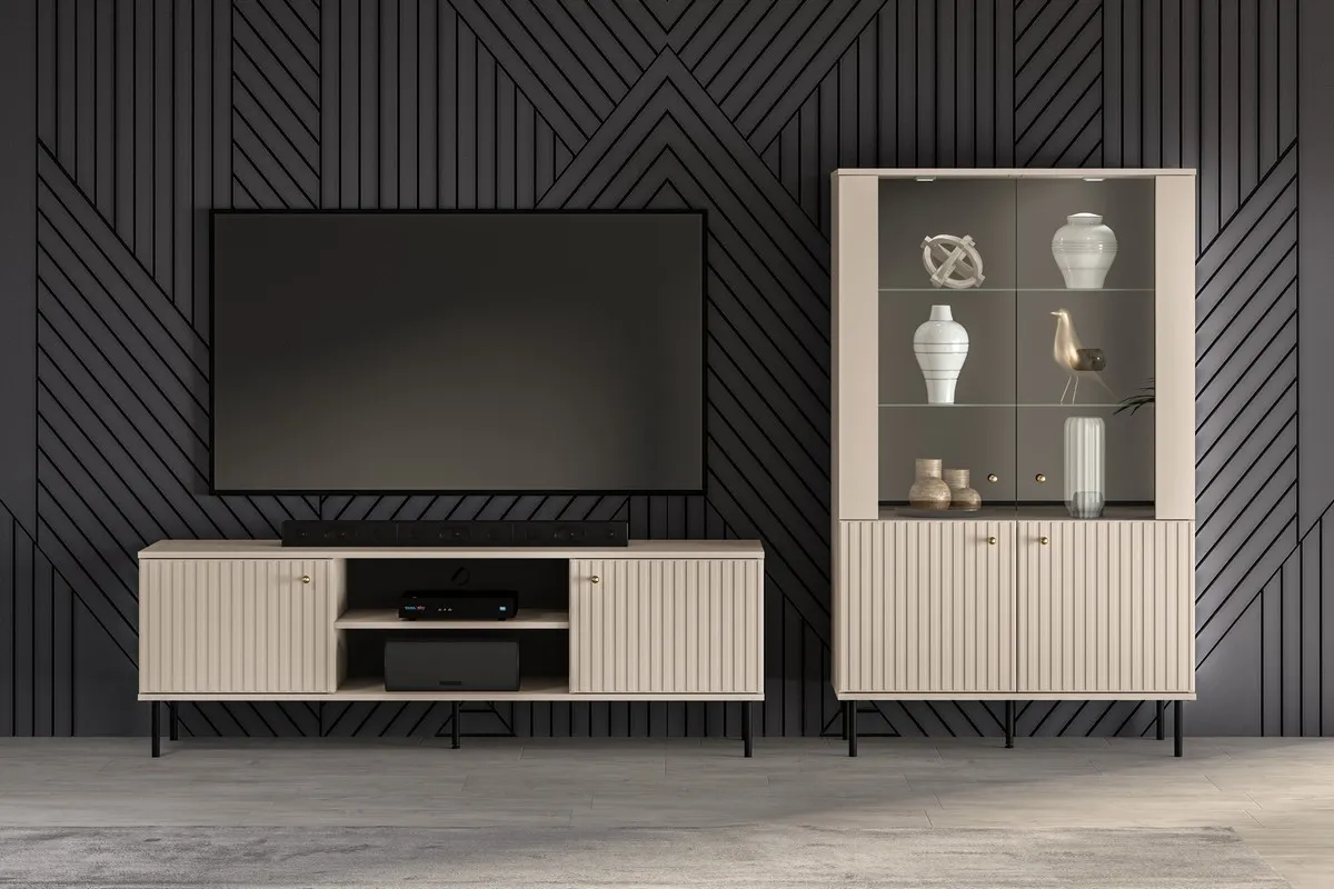 Szafka RTV 2-drzwiowa Sophie 06 cashmere - 1SOPH06-001