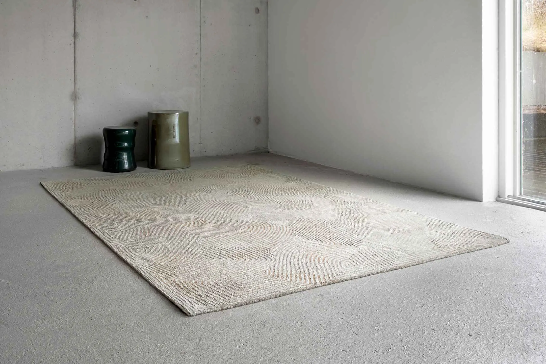 image dywan, pokój, podłoga, ceramiczny, podwójna kompozycja
