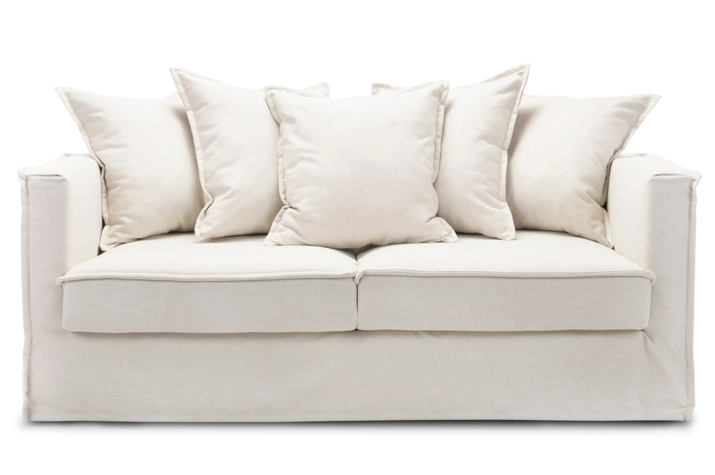 Sofa rozkładana Linoso kremowa MEBLEX — zdjęcie 6