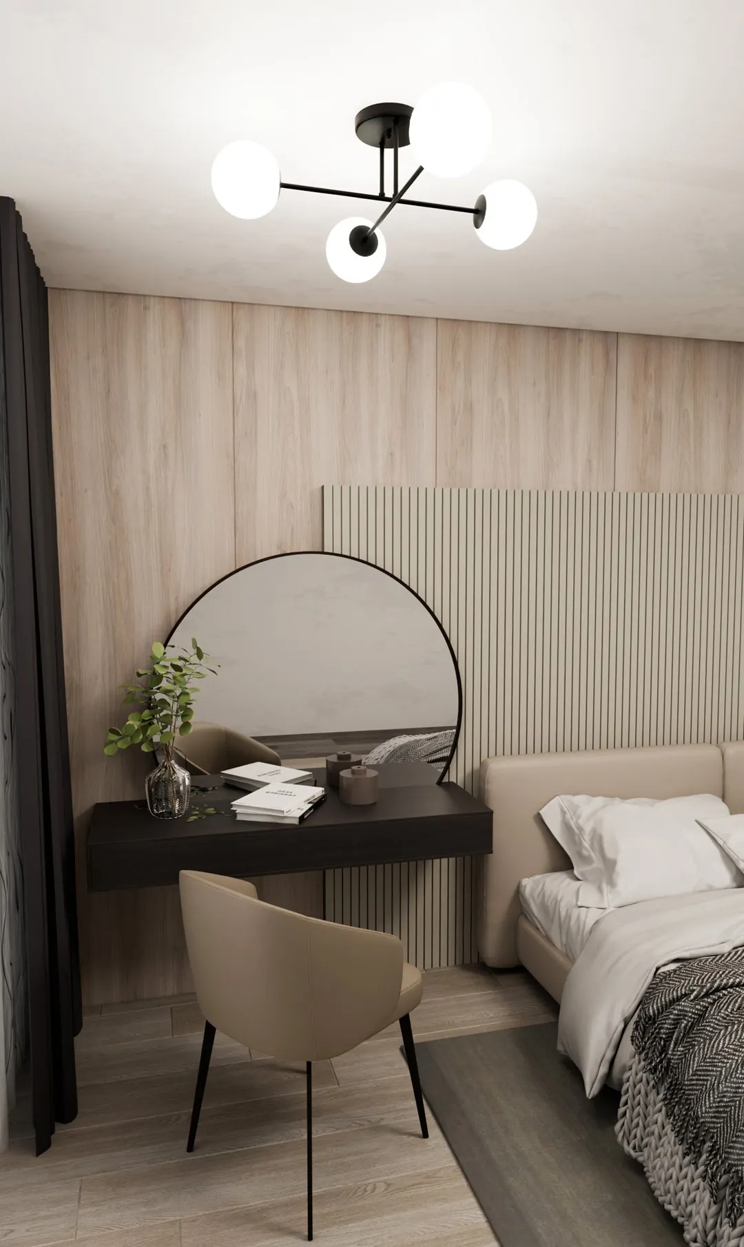 Lampa sufitowa ROMA Czarny 1232/4 - 1232/4