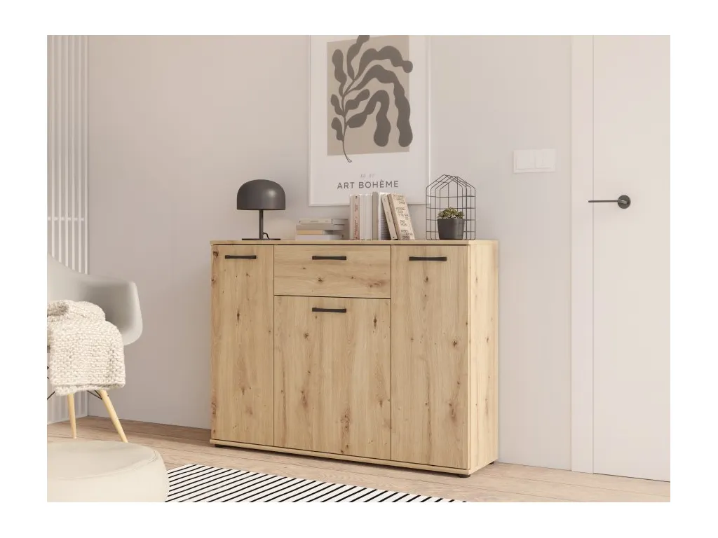 Komoda NIKO Dąb Artisan NIKK35 FORTE - NIKK35-D78