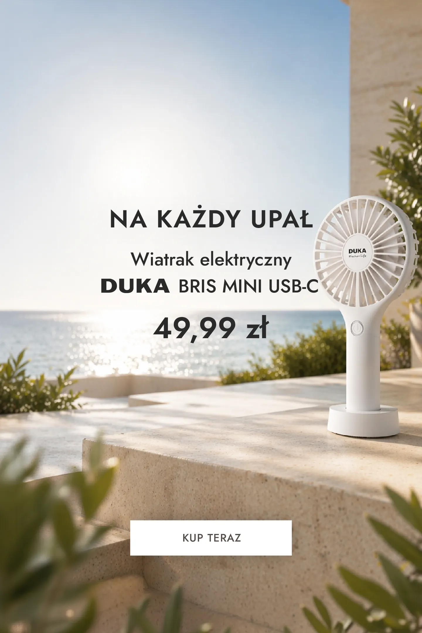 wiatrak, elektryczny, USB-C, deser, sekcja reklamy