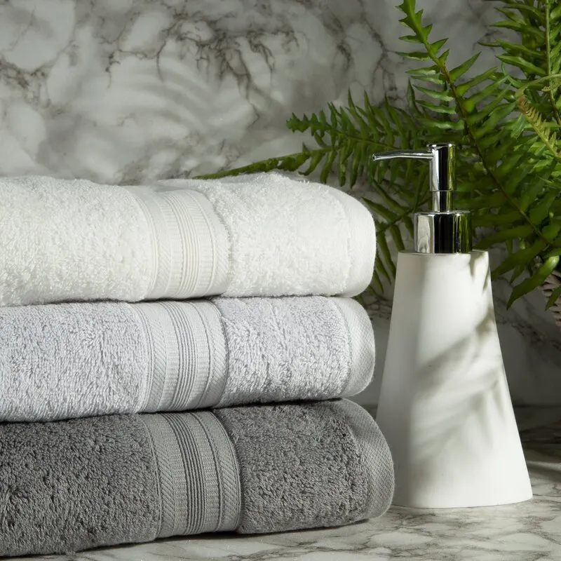 RĘCZNIK ELEN (03) 30 X 50 CM JASNOSZARY - EU_453239