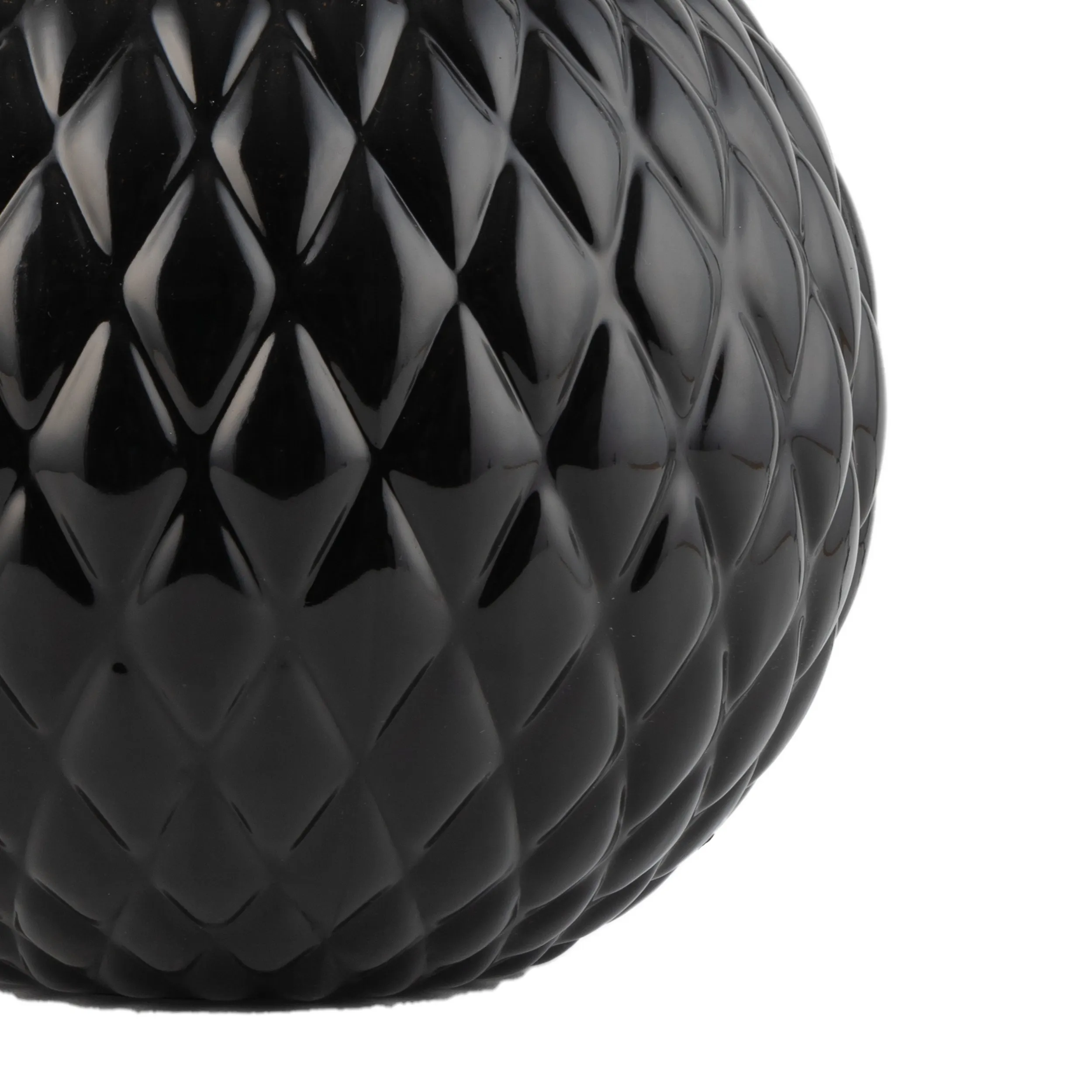 Lampka nocna SANTANA czarna ze złotym elementem 60x39cm - TK_5590