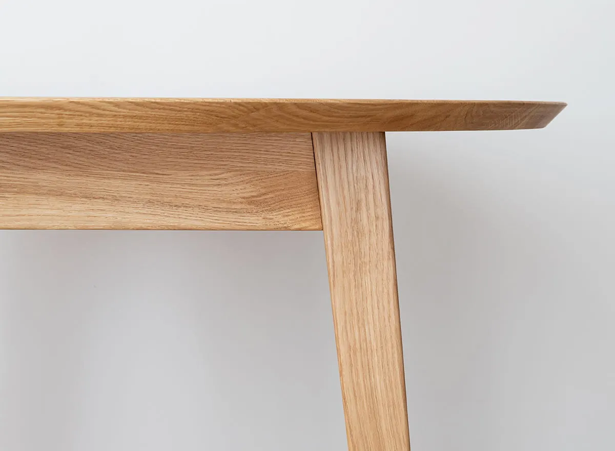 Stół dębowy ORBETELLO okrągły 110 cm - dąb olejowany - KULS110