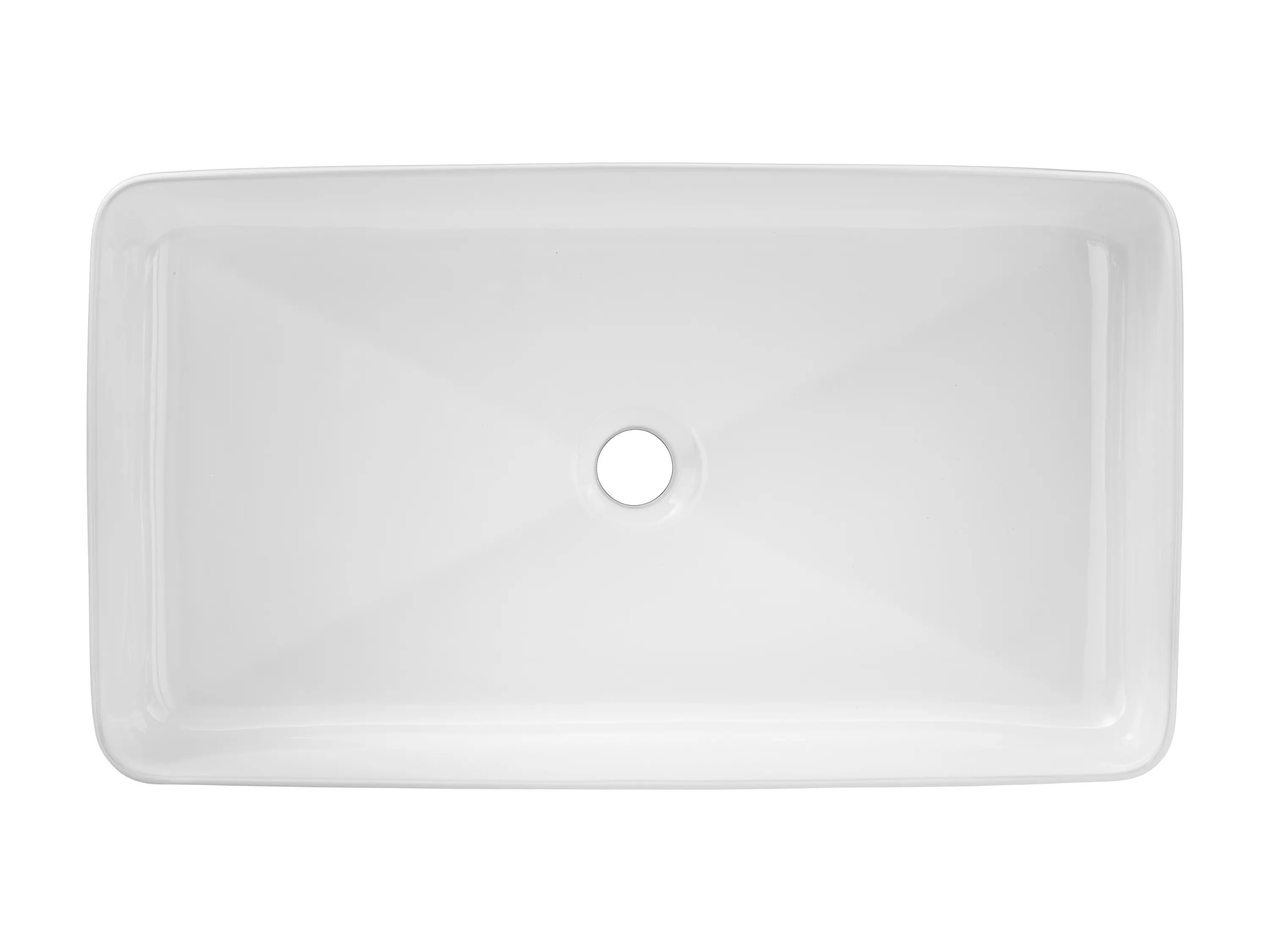 Umywalka nablatowa SLIM DP biała 61x34x11cm (bezpiecznie pakowana) - UM-6275_SLIM_60_WHITE_DP