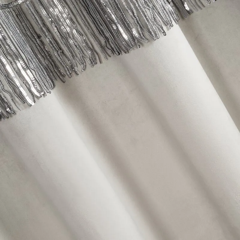 ZASŁONA GOTOWA JASPER 140X250 CM SREBRNY - EU_386245