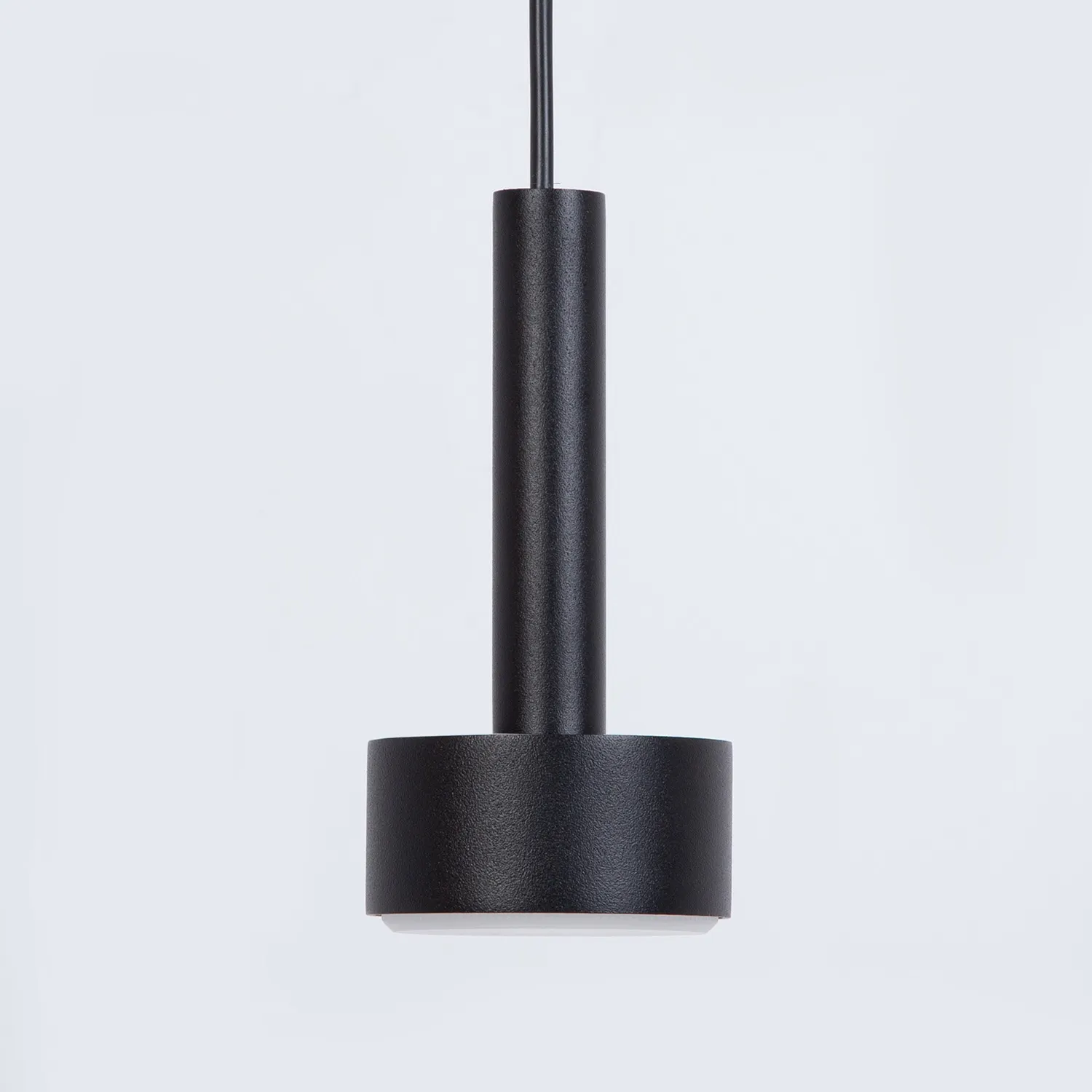 Lampa wisząca stalowa STAMP 1 czarny - SI_41242