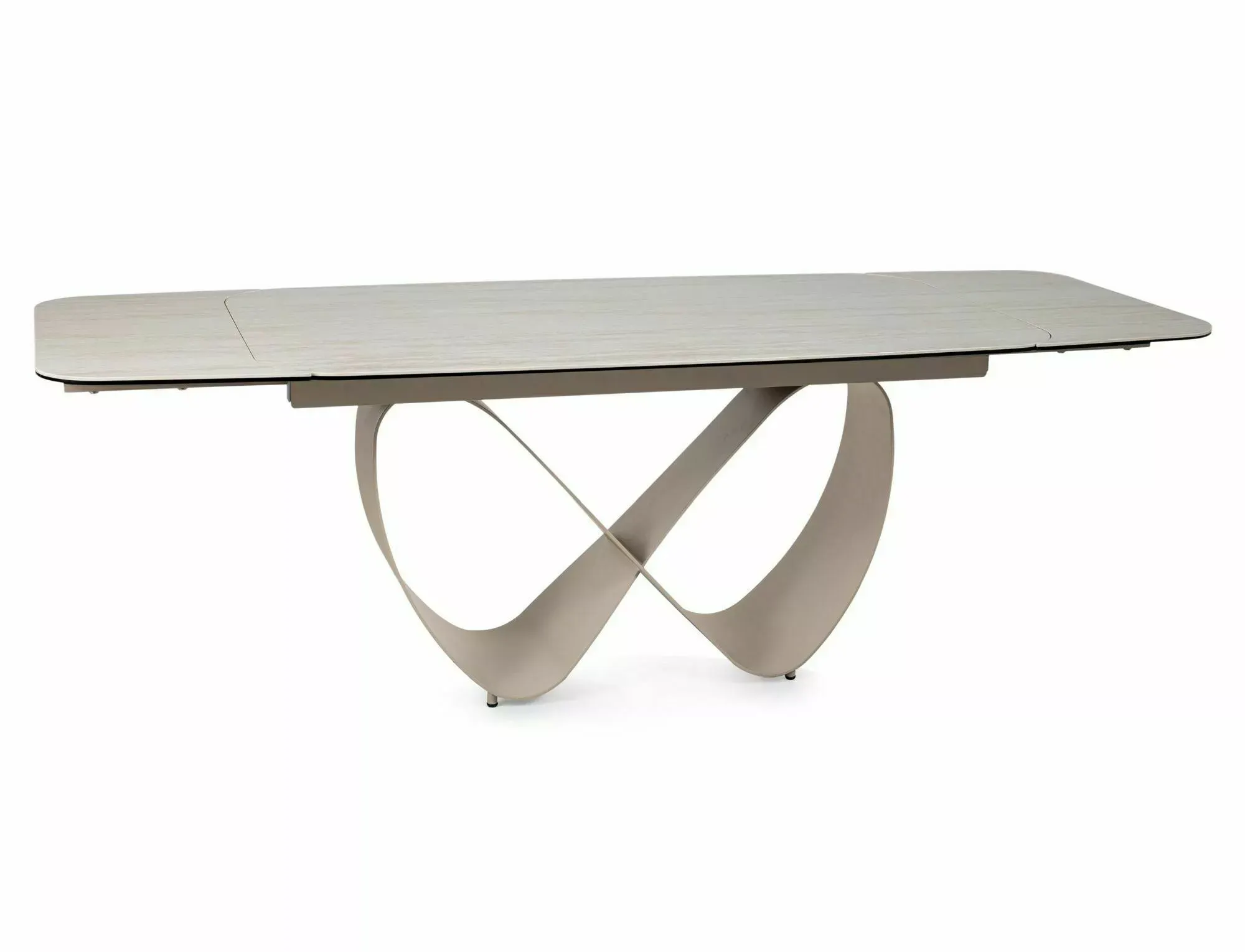 Stół rozkładany INFINITY CERAMIC 160(240)x95 beżowy kaszmirowy