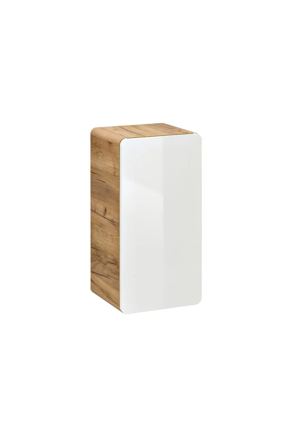 Szafka niska ARUBA dąb craft, biały 68x35x32cm