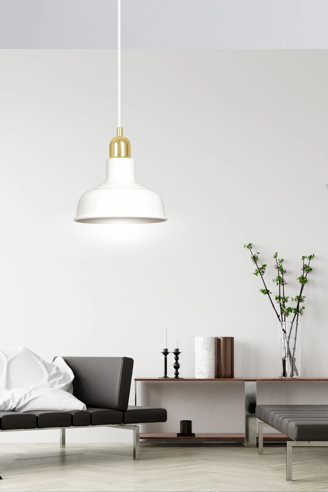 Lampa wisząca IBOR Biały 1043/1 - 1043/1