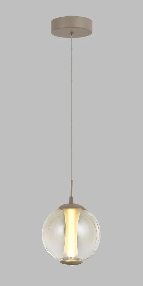 lampa wisząca, glass sphere, klarowna kula, żyrandol, kabel zwisowy