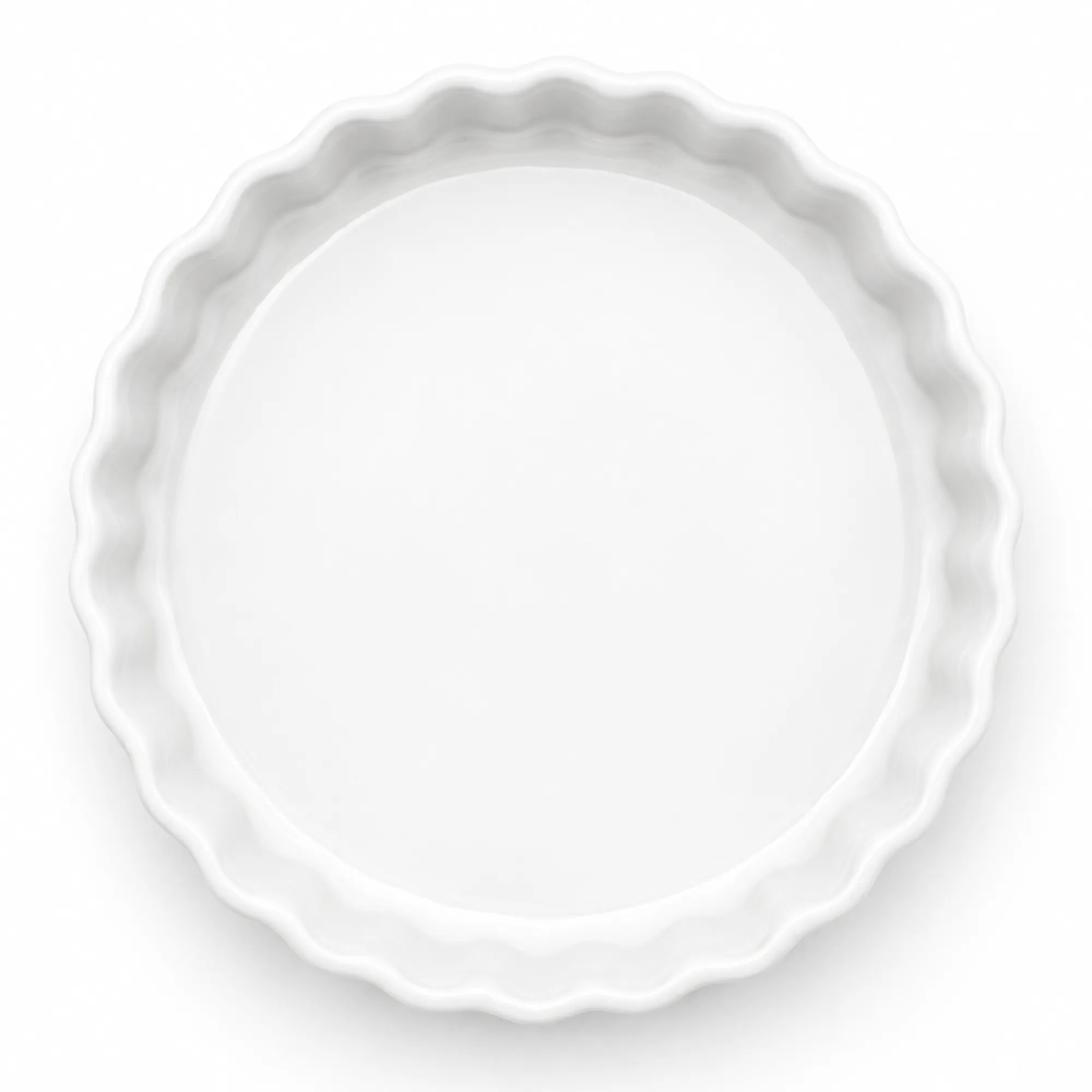 tartaaryczna, talerz ozdobny, biel, porcelana, riffowy brzeg