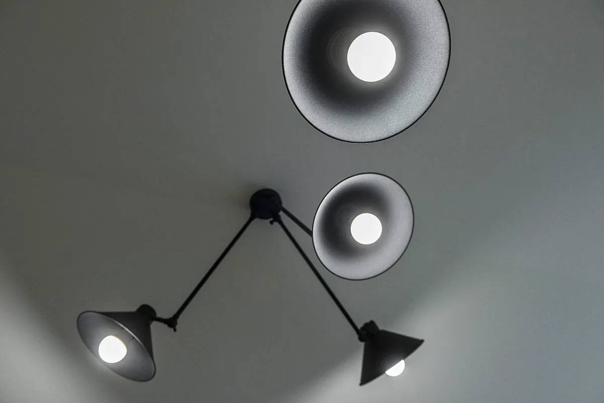 Lampa wisząca ALTEA metalowa czarna regulowana 133x70cm - 1452