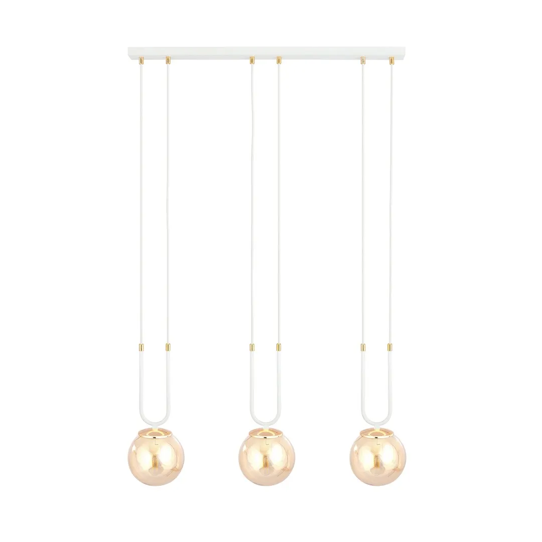 Lampa wisząca GLAM Biały 1117/3 - 1117/3
