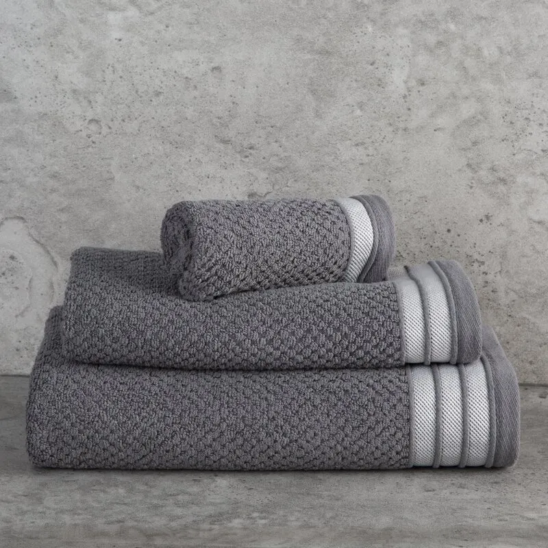 RĘCZNIK MADLEN (05) 50 X 90 CM STALOWY - EU_454916