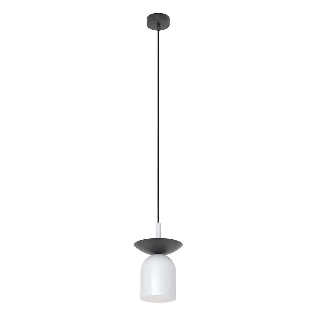 Lampa wisząca metalowa EGO 1 BL szara - 1611/1