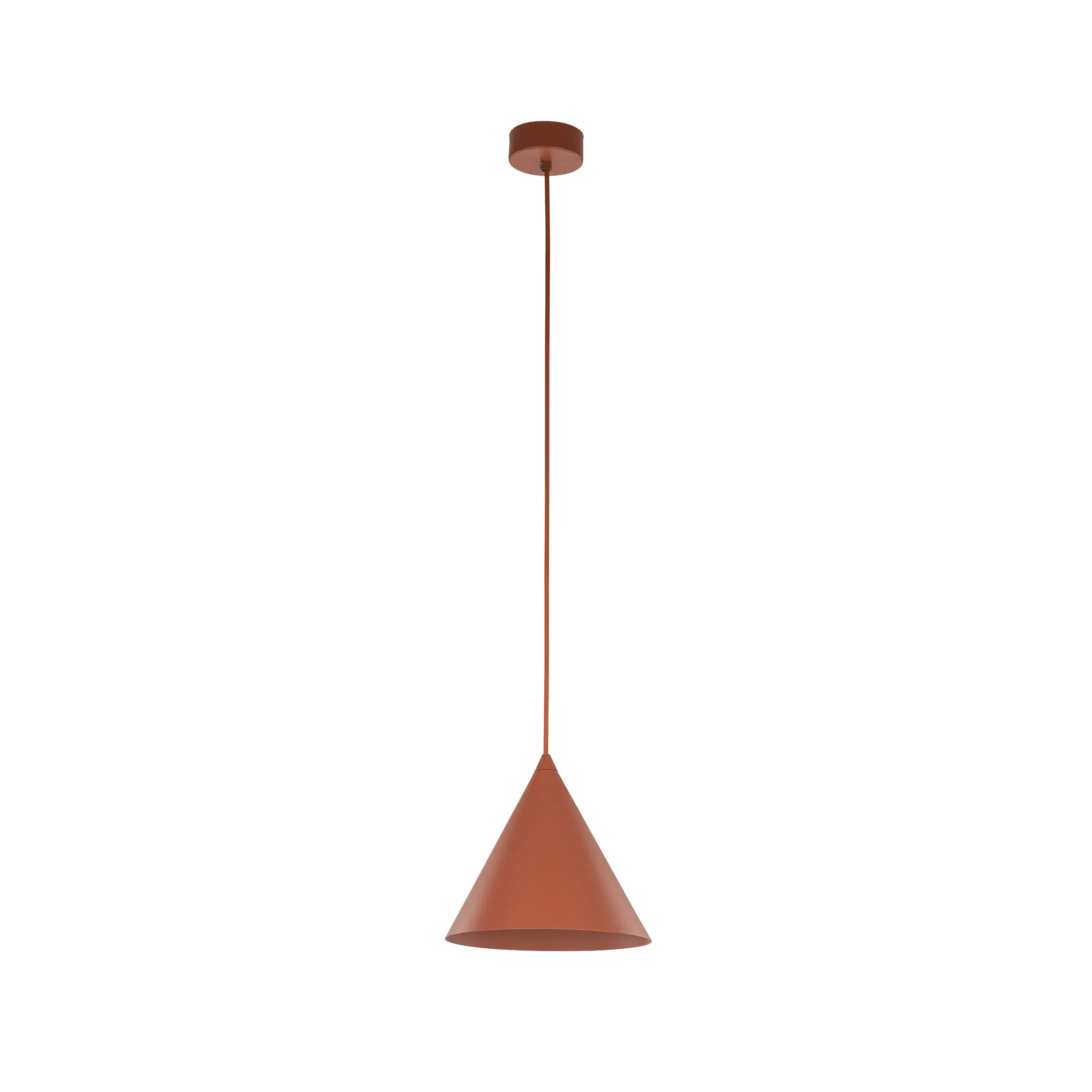 Lampa wisząca CONO ceglana 140x19cm