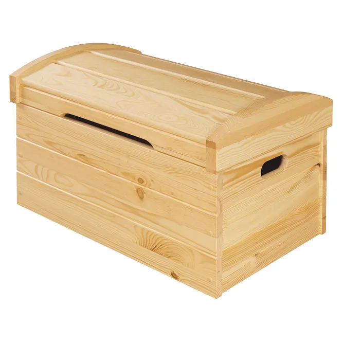 KS106 kufer/skrzynia S68 W45 G44 sosna naturalny DREWMAX — zdjęcie 2