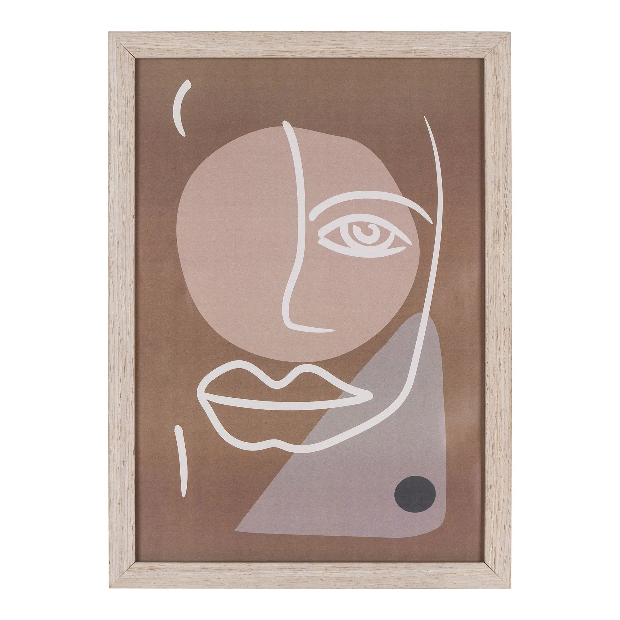 Zestaw ramek MEDISON 3 sztuki naturalny beżowy - 4981010