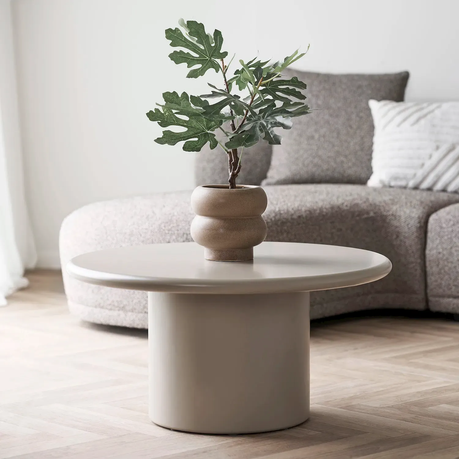 Doniczka ceramiczna FLOWERPOT 19x17 cm brązowa - 4451215